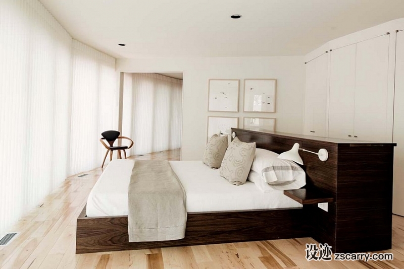 1963-Mountain-Brook-House-in-Alabama-Gets-a-Contemporary-Update-9.jpg 家装参考,卧室,现代风格,