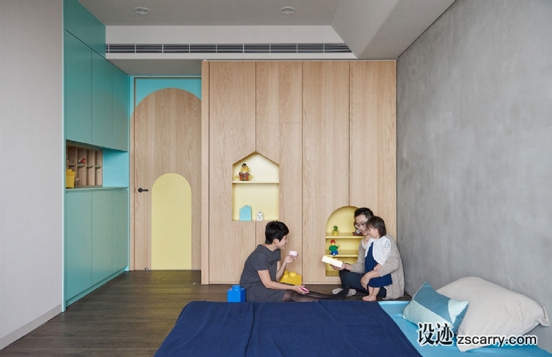 f10_blue_and_glue_kaohsiung_city_taiwan_hao_design_yatzer_0.jpg 家装参考,卧室,现代风格,