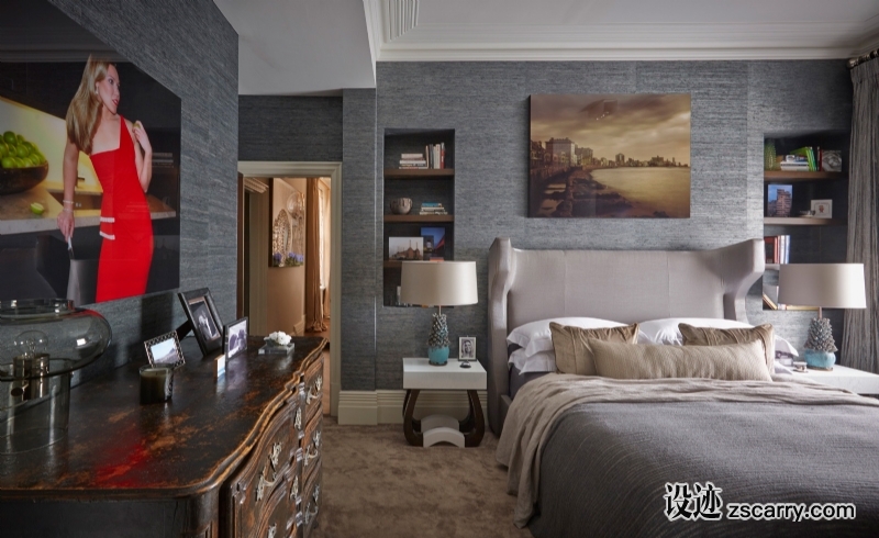 Fiona-Barratt-Interiors-Carlyle-Mansions-1.jpg 家装参考,卧室,现代风格,