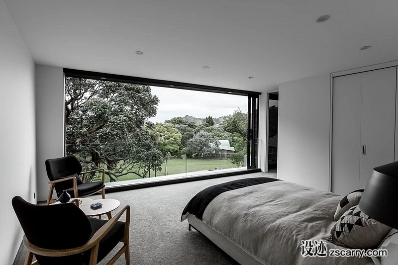 Hahei-Beach-House-5.jpg 家装参考,卧室,现代风格,