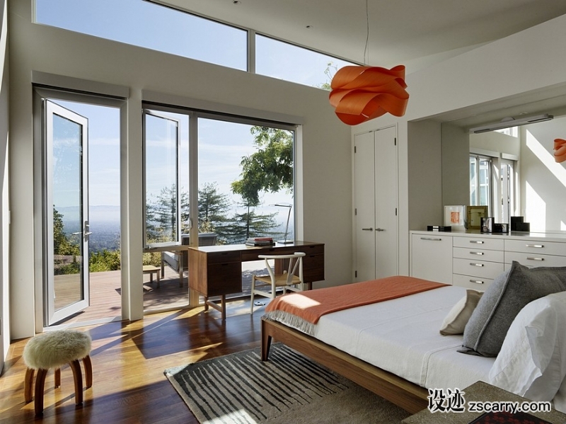 This-Los-Gatos-Modern-Home-Has-Shou-Sugi-Ban-Style-Exteriors-20.jpg 家装参考,卧室,现代风格,