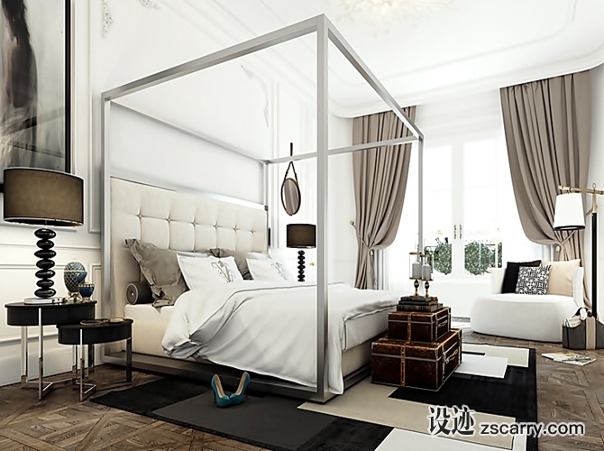 7031.jpg 家装参考,卧室,简欧风格,