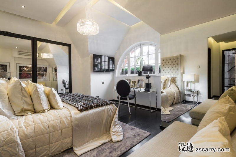 Alexander-McQueen-penthouse-master-bedroom-A.jpg 家装参考,卧室,简欧风格,