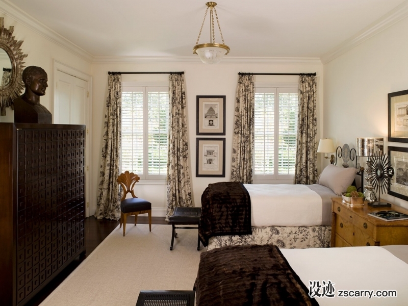 GuestBedHamptons-1024x768.jpg 家装参考,卧室,简欧风格,
