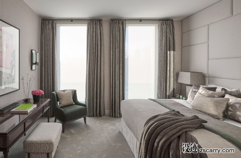 HELEN-GREEN-DESIGN-PENTHOUSE-SOUTH-KNIGHTSBRIDGE-15.jpg 家装参考,卧室,简欧风格,