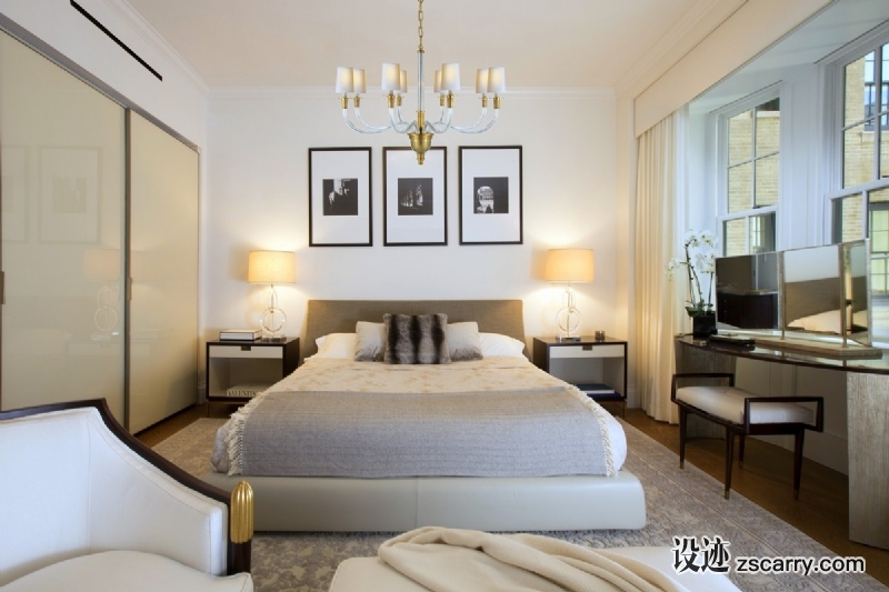 Marquand-refined-contemporary-design-master-bedroom.jpg 家装参考,卧室,简欧风格,