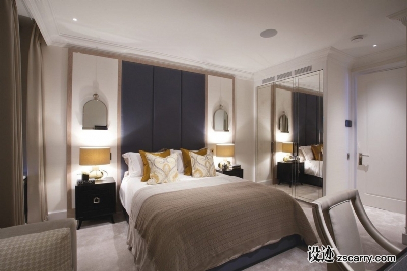 Mayfair-luxury-interior-design-guest-bedroom.jpg 家装参考,卧室,简欧风格,