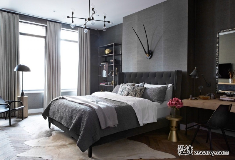 Noho-loft-jenny-wolf-bedroom-wide.jpg 家装参考,卧室,简欧风格,