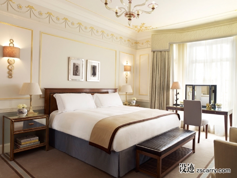 NUVO-Magazine-2013-08-Claridge-claridges_linley_suite_407_bedroom_284.jpg 家装参考,卧室,简欧风格,