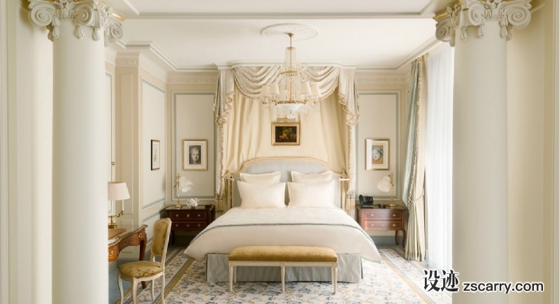 paris-ritz-deluxe-junior-suite.jpg 家装参考,卧室,简欧风格,
