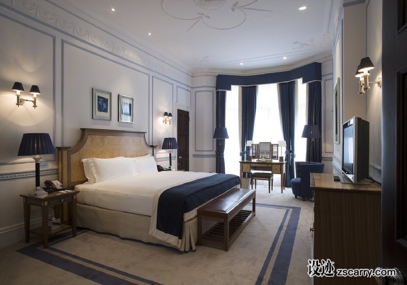 Soltis-Interiors-Hotels-10.jpg 家装参考,卧室,简欧风格,