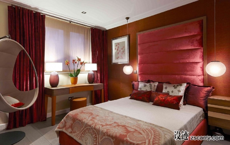 spaces-point-west-guest-bedroom-b.jpg 家装参考,卧室,简欧风格,