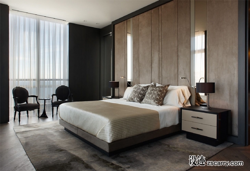 Studio-Munge-Esplanade-master-bedroom.jpg 家装参考,卧室,简欧风格,