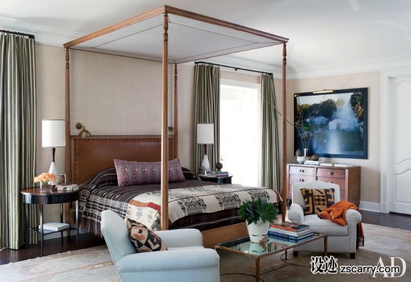 traditional-bedroom-peter-dunham-design-beverly-hills-california-201106_1000-watermarked.jpg 家装参考,卧室,简欧风格,