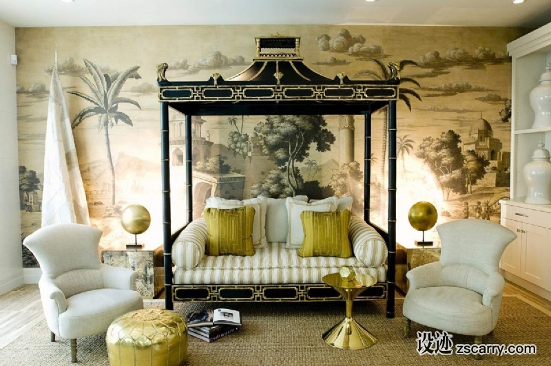 chinoiserie-benjamin-dhong.jpg 家装参考,卧室,传统风格,