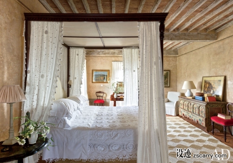 traditional-bedroom-camilla-guinness-tuscany-italy-201405_1000-watermarked.jpg 家装参考,卧室,乡村风格,