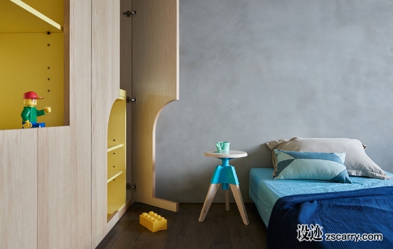 f11_blue_and_glue_kaohsiung_city_taiwan_hao_design_yatzer.jpg 家装参考,卧室,儿童房,