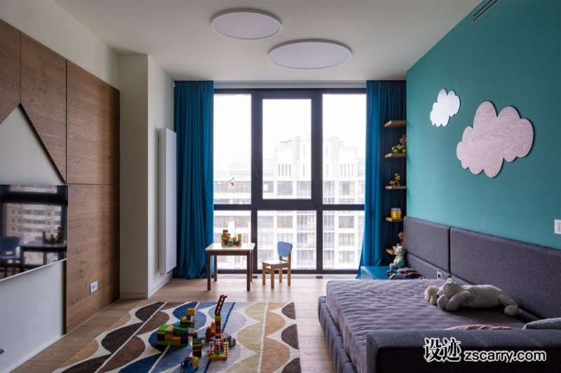Modern-Perfection-in-Kyiv-Apartment-16-850x566.jpg 家装参考,卧室,儿童房,