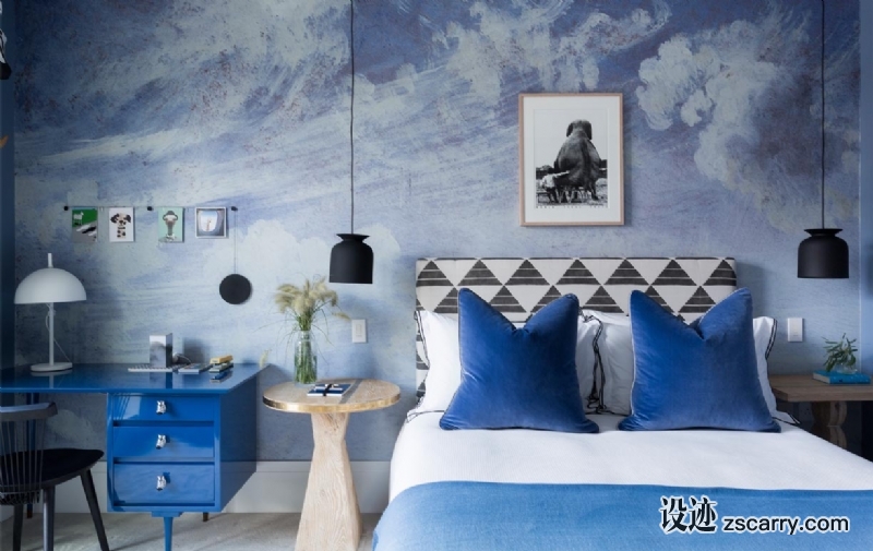 Cheyne-Terrace10.jpg 家装参考,卧室,床头背景墙,