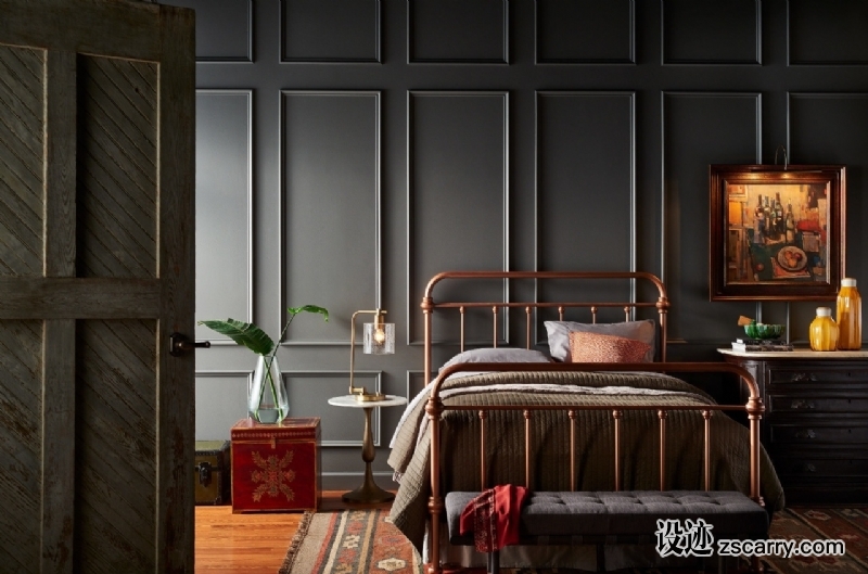 Home-Decor-Color-Trends-2017-4.jpg 家装参考,卧室,床头背景墙,