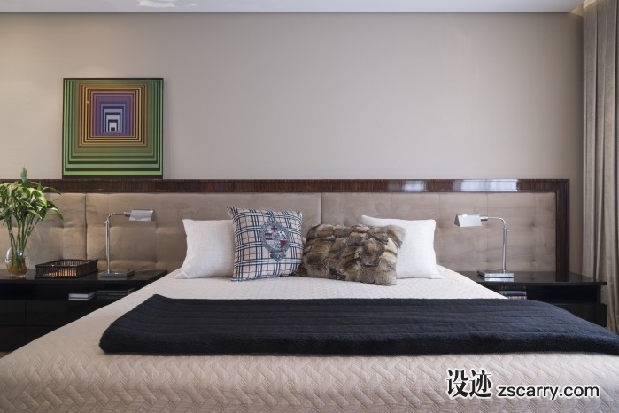 iki.jpg 家装参考,卧室,床头背景墙,