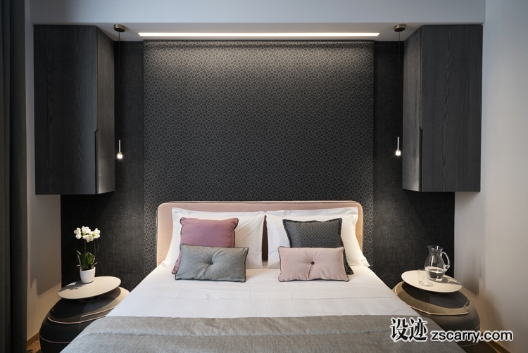 look-inside-conti-guest-house-milan-8.jpg 家装参考,卧室,床头背景墙,