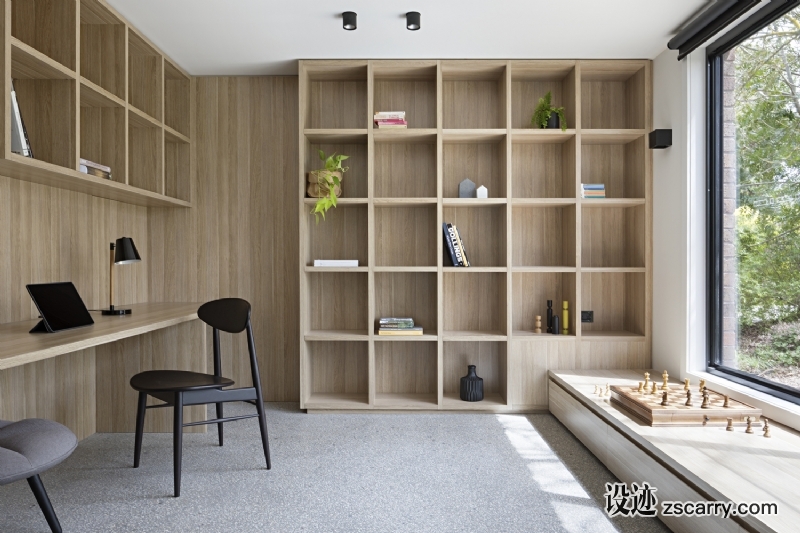 6417-Library.jpg 家装参考,书房,现代风格,