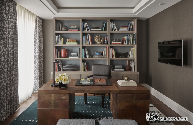 Helen-Green-Design-Lateral-Apartment-Belgravia-12.jpg 家装参考,书房,现代风格,