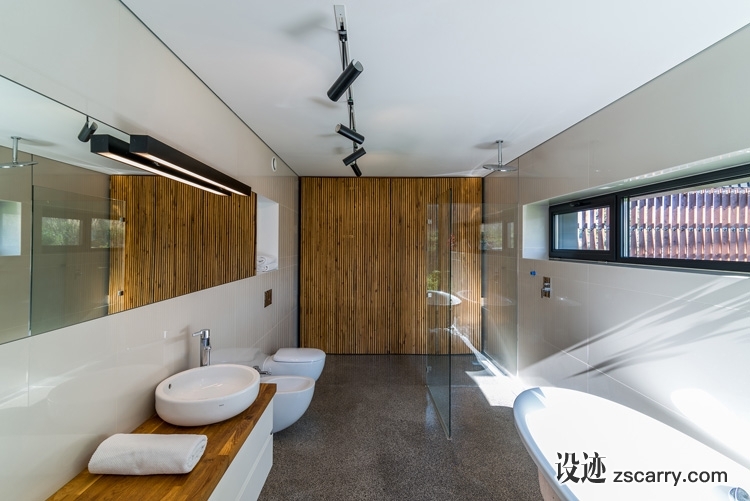 14-house-in-the-landscape-by-kropka-studio-poland.jpg 家装参考,卫浴,带淋浴间,