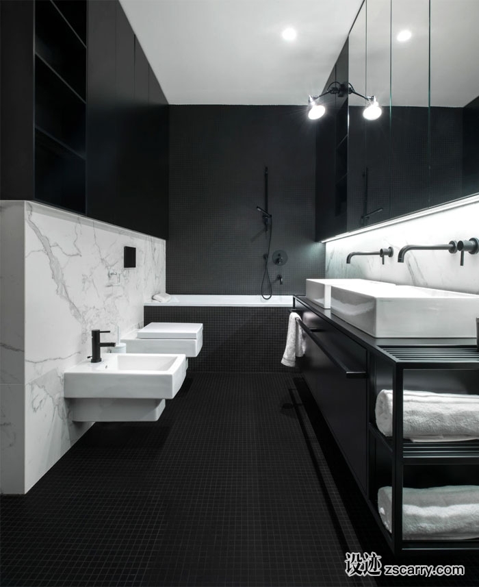 apartment-prague-oooox-4.jpg 家装参考,卫浴,带嵌入浴缸,