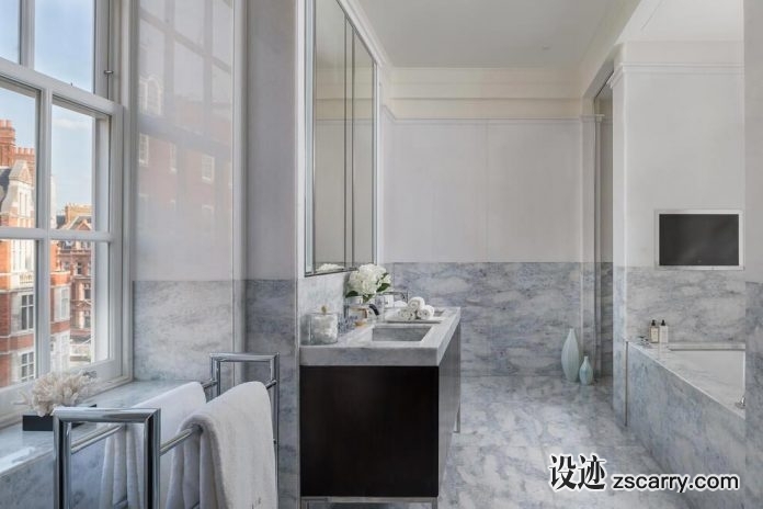 mayfair-duplex-penthouse-offers-elegant-stylish-way-life-west-end-london-caandesign-16-696x464.jpg 家装参考,卫浴,带嵌入浴缸,