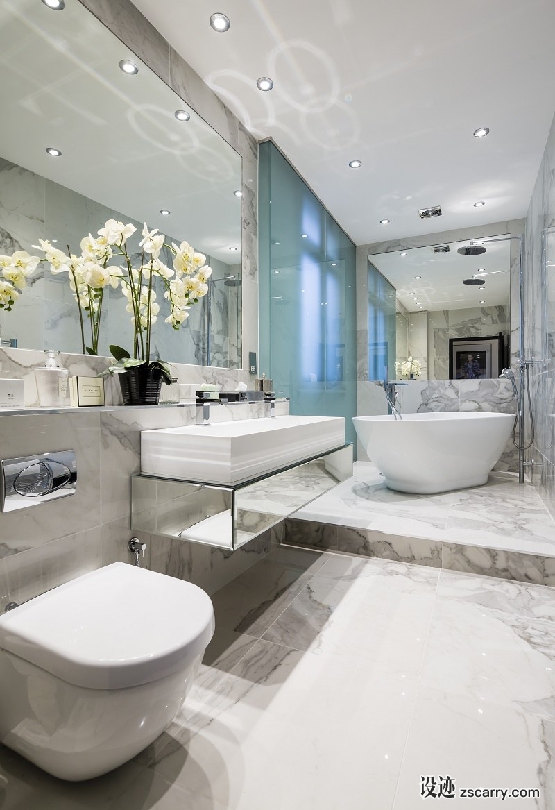 Alexander-McQueen-penthouse-master-bathroom.jpg 家装参考,卫浴,带独立浴缸,