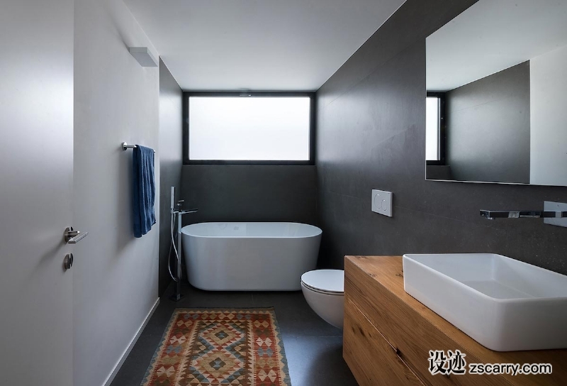 contemporary-l-shaped-two-story-house-designed-neuman-hayner-architects-caandesign-08.jpg 家装参考,卫浴,带独立浴缸,