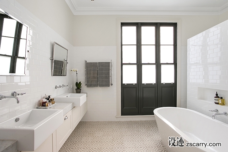 Est-Magazine-Milner-St-Mosman6.jpg 家装参考,卫浴,带独立浴缸,