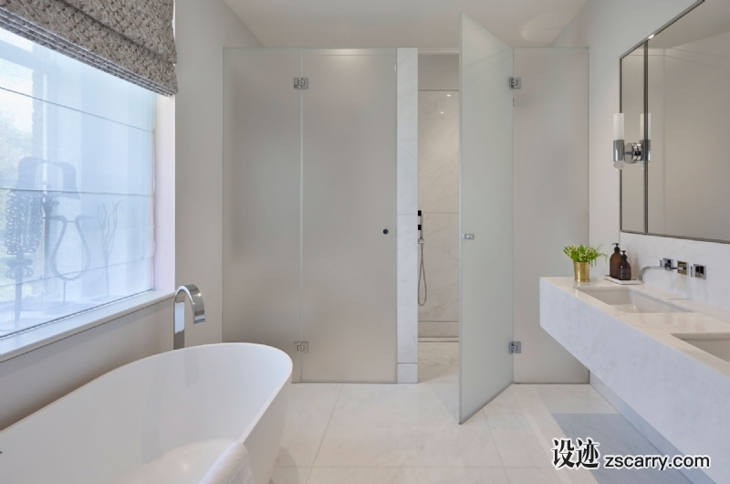 HELEN-GREEN-DESIGN-FAMILY-HOUSE-CHELSEA-13.jpg 家装参考,卫浴,带独立浴缸,