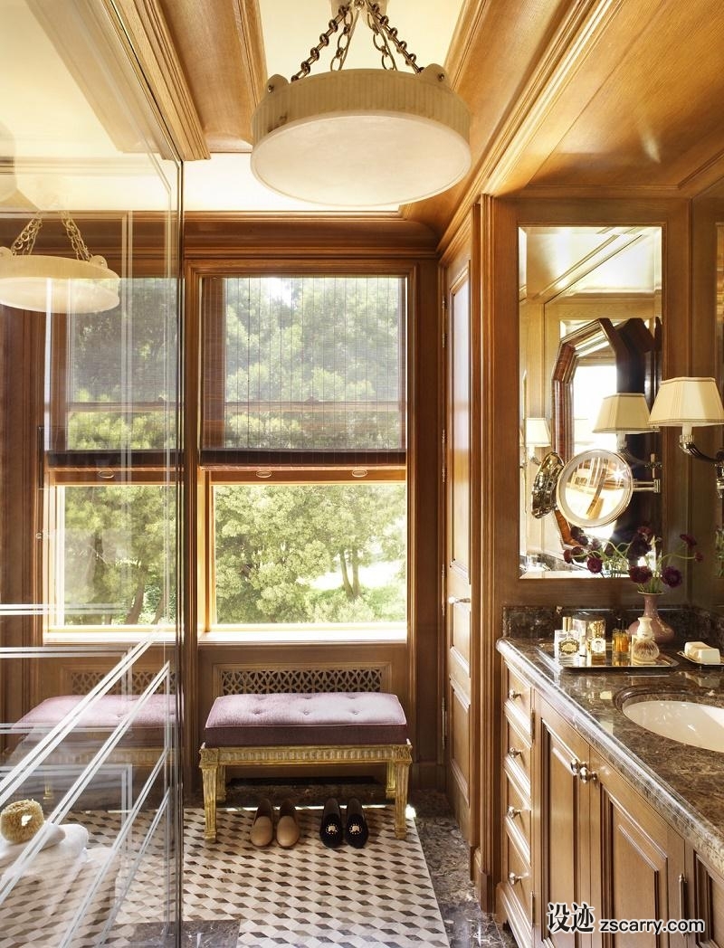 contemporary-classical-his-bathroom.jpg 家装参考,卫浴,干湿分离,