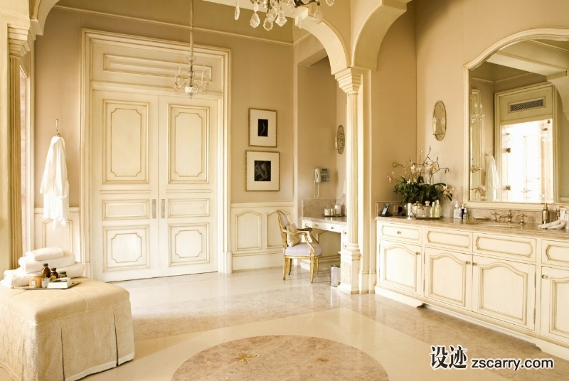 beverly-park-master-bath-hers.jpg 家装参考,卫浴,超大卫生间,