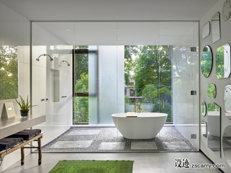 Bilateral-House-in-Toronto-Audax-12.jpg 家装参考,卫浴,超大卫生间,