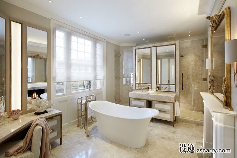 laura-hammett-classic-contemporary-chester-square-master-bathroom.jpg 家装参考,卫浴,超大卫生间,