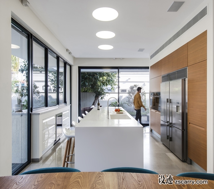 4-d-house-in-tel-aviv-by-paz-gersh-architects.jpg 家装参考,厨房,带岛台,