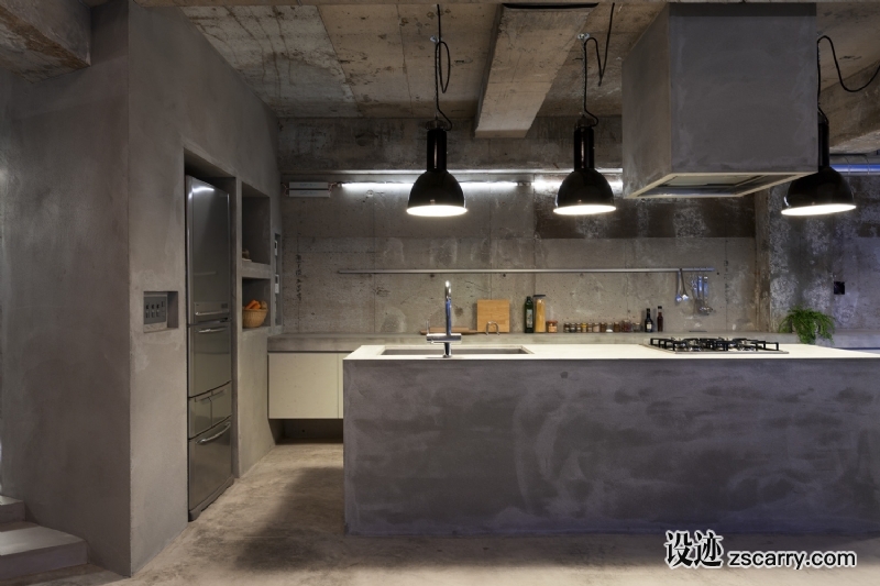 Apt-Jiyugaoka-02.jpg 家装参考,厨房,带岛台,