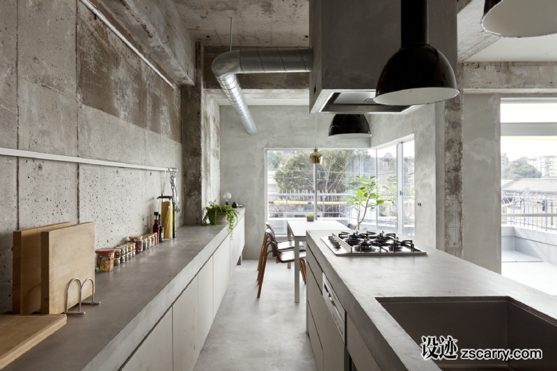 Apt-Jiyugaoka-03.jpg 家装参考,厨房,带岛台,