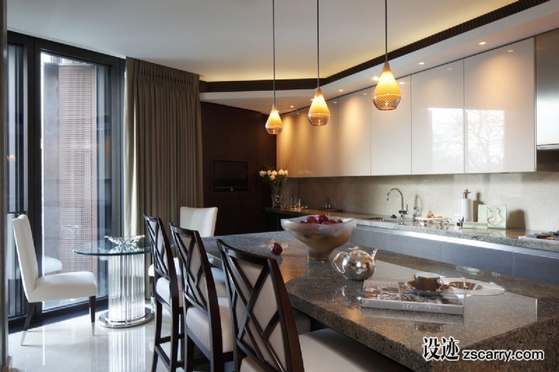 casa-forma-one-hyde-park-kitchen.jpg 家装参考,厨房,带岛台,