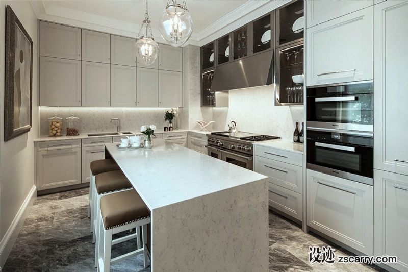 Contemporary-Regency-design-1508-London-kitchen.jpg 家装参考,厨房,带岛台,