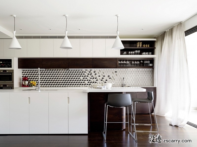 Duplex-in-The-City-11.jpg 家装参考,厨房,带岛台,