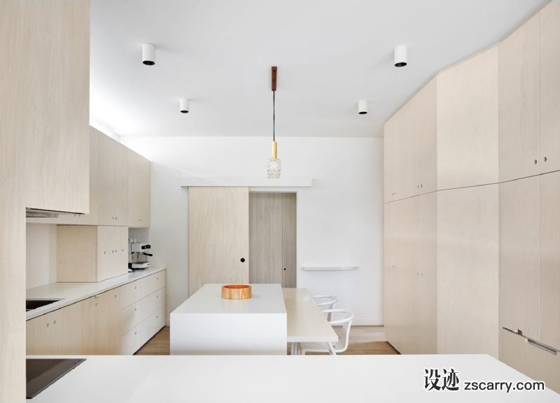 est-living-homes-branch-architects-writers-house-7.jpg 家装参考,厨房,带岛台,