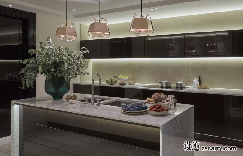 Helen-Green-Design-Lateral-Apartment-Belgravia-5.jpg 家装参考,厨房,带岛台,