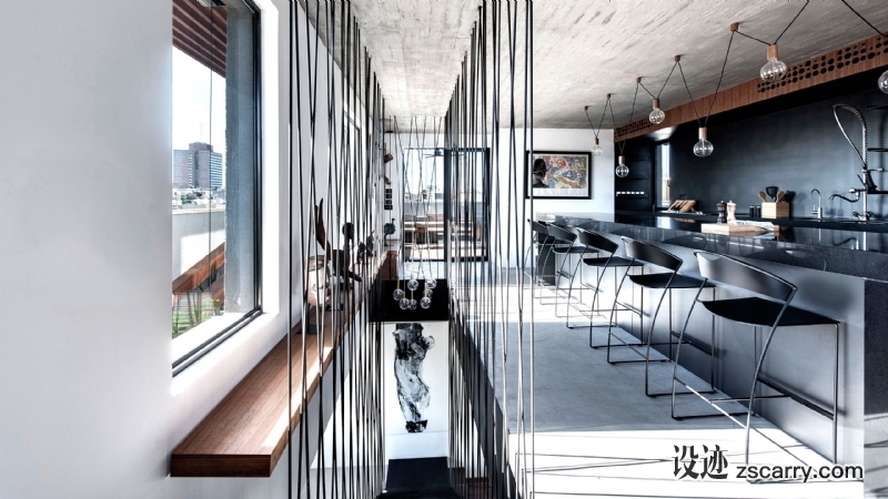 p2_duplex_penthouse_tel_aviv_toledano_architects_yatzer.jpg 家装参考,厨房,带岛台,