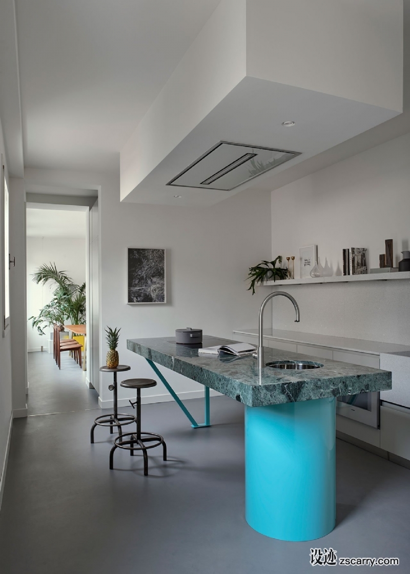 s3_casa_flora_venice_italy_photo_valentina_sommariva_yatzer.jpg 家装参考,厨房,带岛台,