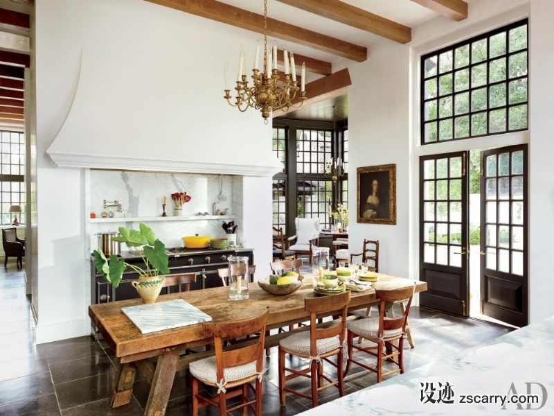 traditional-kitchen-mcaline-tankersley-architecture-mcalpine-booth-ferrier-interiors-baton-rouge-la-201410.jpg_1000-watermarked.jpg 家装参考,厨房,带餐桌,